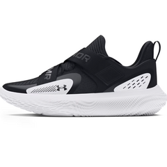 UNDER ARMOUR buty sportowe do koszykówki unisex FLOW FUTR X 4, Kolor: czarny, Rozmiar: 43
