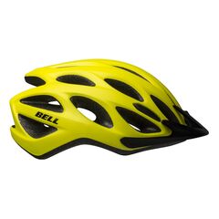 BELL kask rowery z wentylacją i regulacją TRACKER żółty, Kolor: żółty, Rozmiar: L (54-61 cm)