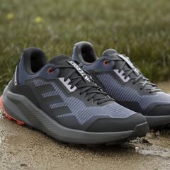 ADIDAS obuwie do biegania w terenie męskie TERREX HR1157 granatowe, Kolor: granatowy, Rozmiar: 44, 2 zdjęcie