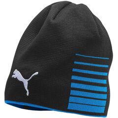 PUMA czapka bawełniana beanie LIGA niebieska, Kolor: niebieski, Rozmiar: one size