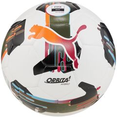 PUMA piłka nożna treningowa ORBITA 4 biała, Kolor: biały, Rozmiar: 5