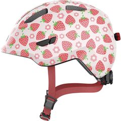 ABUS kask rowerowy SMILEY 3.0 LED różowy