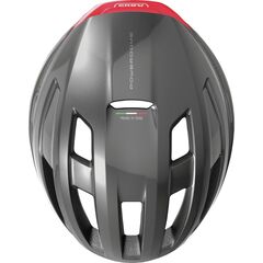 ABUS kask rowerowy POWERDOME srebrny, Kolor: srebrny, Rozmiar: 54-58, 4 zdjęcie