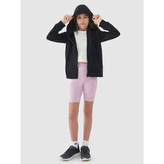 4F krótkie legginsy dla dziewczynki 4FJWSS25TSTIF014 jasnoróżowe, Kolor: jasnoróżowy, Rozmiar: 158, 5 zdjęcie