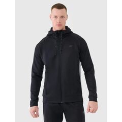 4F bluza dresowa męska trenigowa 4FWSS25TFSWM513 czarna, Kolor: czarny, Rozmiar: XL