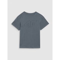 4F koszulka bawełniana t-shirt dla chłopca 4FJWSS25TTSHM2325 zielona, Kolor: zielony, Rozmiar: 122, 6 zdjęcie