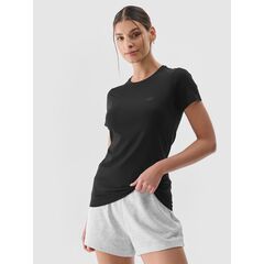 4F t-shirt damski koszulka bawełniana 4FWMM00TTSHF2255 czarna, Kolor: czarny, Rozmiar: XS