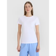 4F t-shirt damski koszulka bawełniana 4FWMM00TTSHF2255 biała, Kolor: biały, Rozmiar: XL