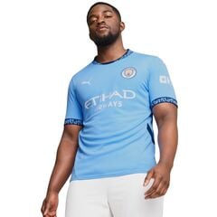 PUMA koszulka meczowa Manchester City niebieska, Kolor: niebieski, Rozmiar: L