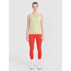 4F top treningowy damski do ćwiczeń 4FRSS25TFSLF414 zielony, Kolor: zielony, Rozmiar: L, 4 zdjęcie