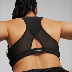 PUMA biustonosz sportowy do biegania damski 4KEEPS RUN BRA czarny, Kolor: czarny, Rozmiar: XS, 2 zdjęcie
