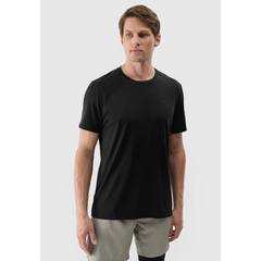 4F t-shirt do ćwiczeń koszulka męska 4FWSS25TFTSM1343 czarna