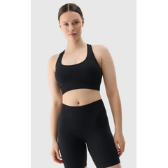 4F biustonosz sportowy damski do ćwiczeń 4FRSS25USBAF154 czarny, Kolor: czarny, Rozmiar: XS/S, 3 zdjęcie
