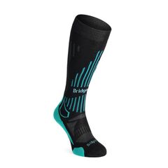 Bridgedale skarpety narciarskie damskie SKI LW END P black/blue, Rozmiar: S (35-37)