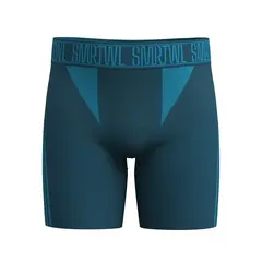 Smartwool termoaktywne bokserki męskie Intraknit 6''Boxer Brief - twilight blue / pool blue, Rozmiar: M