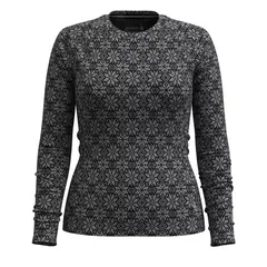 Smartwool koszulka damska Classic Thermal Merino Base Layer Crew black digi snow, Rozmiar: S