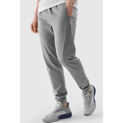 4F spodnie dresowe męskie treningowe 4FWSS25TFTRM0835 szare, Kolor: szary, Rozmiar: XL