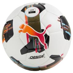 PUMA piłka nożna treningowa ORBITA 3 FIFA QUALITY PRO biała, Kolor: biały, Rozmiar: 5