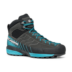 Scarpa - Buty męskie Mescalito Mid GTX shark - azure, Kolor: szary, Rozmiar: 43.5