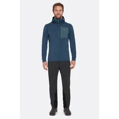 Rab bluza męska z kapturem Superflux Hoody Tempest Blue, Rozmiar: M, 2 zdjęcie