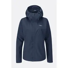 Rab Kurtka membranowa damska Downpour Eco Jacket Deep Ink, Rozmiar: S