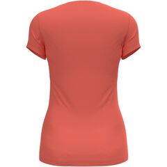 ODLO Koszulka damska Active F-Dry Light Eco BL Top Crew Neck różowa, Kolor: pomarańczowy, Rozmiar: XL