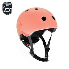 SCOOTANDRIDE Kask S-M dla dzieci 3+ czerwony