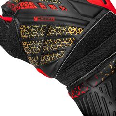 REUSCH rękawice bramkarskie Attrakt Solid, Kolor: czarny, Rozmiar: 10, 5 zdjęcie