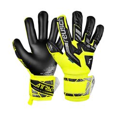 REUSCH rękawice bramkarskie Attrakt Freegel Silver, Kolor: żółty, Rozmiar: 10