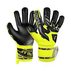 REUSCH rękawice bramkarskie Attrakt Freegel Silver Junior, Kolor: żółty, Rozmiar: 6