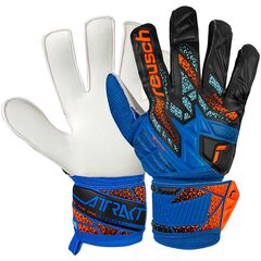 REUSCH rękawice bramkarskie Attrakt Solid, Kolor: niebieski, Rozmiar: 11