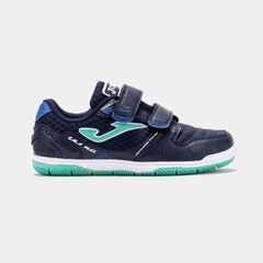 JOMA buty dziecięce piłkarskie halówki na rzep SMJS2503INV granatowe, Kolor: granatowy, Rozmiar: 28