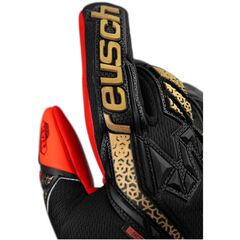 Reusch rękawice bramkarskie Attrakt Freegel Silver, Kolor: czarny, Rozmiar: 8, 4 zdjęcie