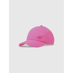 4F czapka z daszkiem bejsbolówka dziecięca 4FJWSS25ACABU386 różowa, Kolor: różowy, Rozmiar: one size