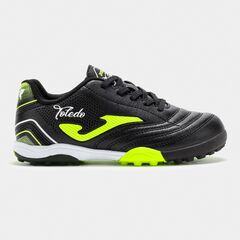 JOMA buty dziecięce do piłki nożnej turfy na orlik TOJS2501TF TOLEDO czarne, Kolor: czarny, Rozmiar: 31