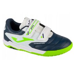 JOMA buty dziecięce piłkarskie halówki CAJS2503INV CANCHA JR 2503 zielone, Kolor: zielony, Rozmiar: 27