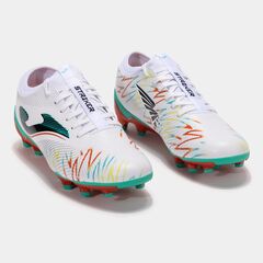 JOMA buty piłkarskie lanki męskie STRIS2502FG STRIKER białe, Kolor: biały, Rozmiar: 45