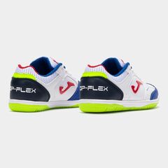 JOMA buty dziecięce piłkarskie halówki TPJS2502IN TOP FLEX białe, Kolor: biały, Rozmiar: 38, 2 zdjęcie