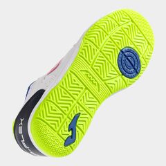 JOMA buty dziecięce piłkarskie halówki TPJS2502IN TOP FLEX białe, Kolor: biały, Rozmiar: 38, 4 zdjęcie