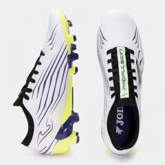 JOMA PROPULSION buty piłkarskie korki lanki męskie PROS2502FG białe, Kolor: biały, Rozmiar: 40, 3 zdjęcie