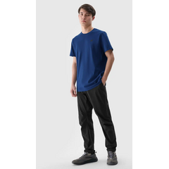4F t-shirt męski koszulka bawełniana 4FWMM00TTSHM2256 niebieska, Kolor: niebieski, Rozmiar: S, 2 zdjęcie
