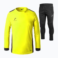 Zestaw Reusch Match strój bramkarski spodnie i bluza Set Junior, Kolor: żółty, Rozmiar: M