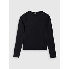 4F longsleeve koszulka z długim rękawem na jogę damska 4FWSS25TFLOF403 czarna, Kolor: czarny, Rozmiar: M/L, 6 zdjęcie