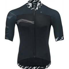 Koszulka rowerowa z krótkim rękawem damska SILVINI Women Jersey STELVIA, Kolor: czarny, Rozmiar: S