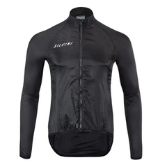 Kurtka rowerowa windbreaker męska SILVINI Men Jacket MONTILIO, Kolor: czarny, Rozmiar: M