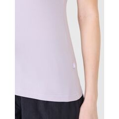 4F t-shirt bawełniany slim koszulka do ćwiczeń 4FWSS25TTSHF1990 fioletowa, Kolor: fioletowy, Rozmiar: XL, 4 zdjęcie