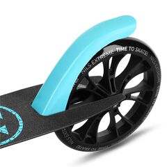 NILS EXTREME hulajnoga młodzieżowa z kauczukowymi kołami HM1302 czarna/niebieska, Kolor: niebieski, Waga: 4kg, 3 zdjęcie