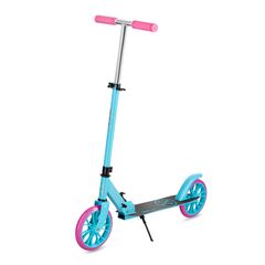 NILS EXTREME hulajnoga młodzieżowa z kauczukowymi kołami HM1302 niebieska/różowa, Kolor: różowy, Waga: 4kg