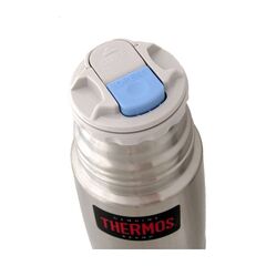 THERMOS termos na gorące napoje z kubkiem czarny