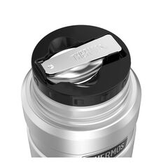 THERMOS termos na jadzenie z składaną łyżeczką niebieski